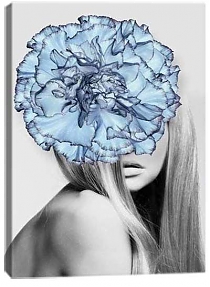 5D картина «Лазурный цветок» 2