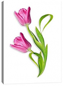 5D картина «Объемные тюльпаны» 3
