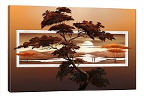 5D картина «Саванна на закате»